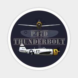 P47d Thunderbolt Magnet